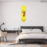 Happiness Magenta Skateboard