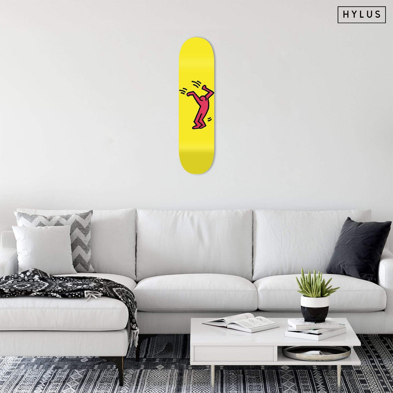 Happiness Magenta Skateboard
