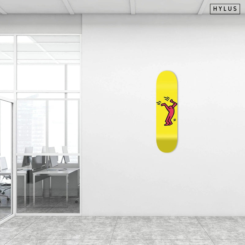 Happiness Magenta Skateboard